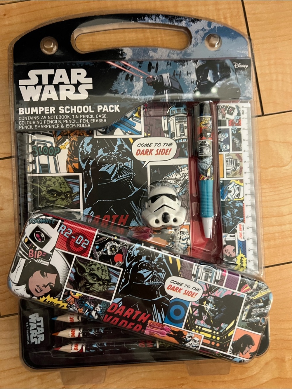 Star Wars Kids School Pack in Black, White, Red and Blue